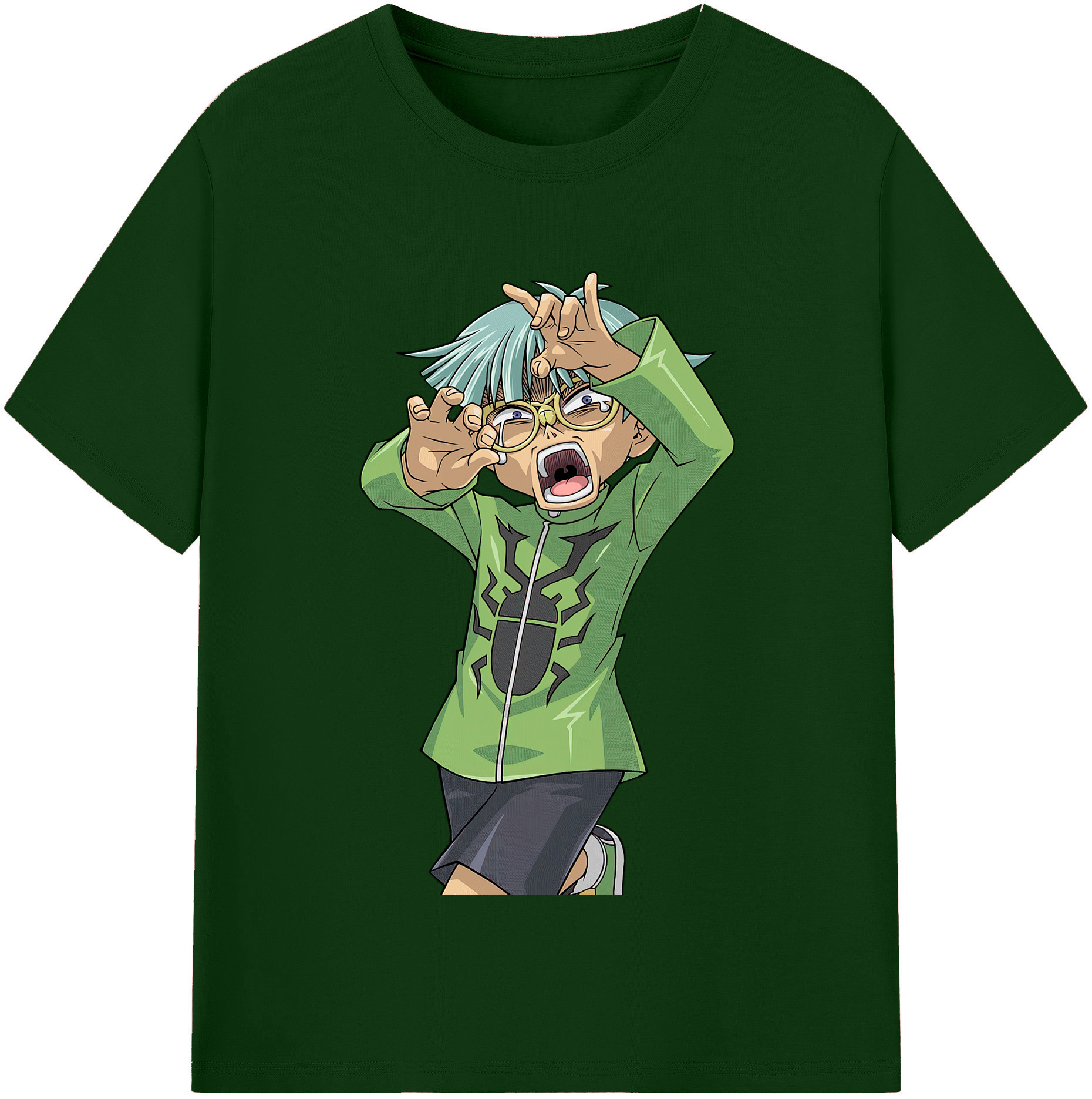 （画像用） 遊☆戯☆王 Yu-Gi-Oh! 綿100％半袖Tシャツ（フロントプリント）